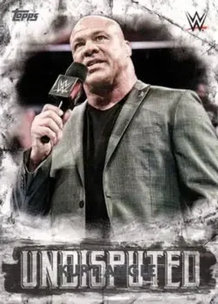 2018 Topps WWE Undisputed #25 - Kurt Angle