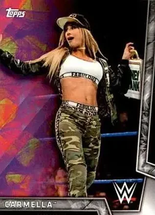 2018 Topps WWE Women's Division #7 - Carmella
