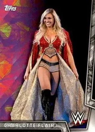 2018 Topps WWE Women's Division #9 - Charlotte Flair