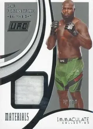 2021 Panini Immaculate Collection UFC - Materials #M-JRZ - Jair Rozenstruik