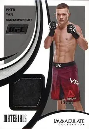 2021 Panini Immaculate Collection UFC - Materials #M-PTY - Petr Yan