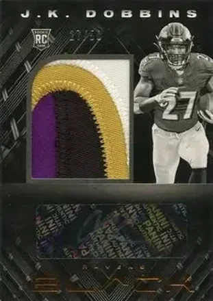 2020 Panini Black - Copper #209 - J.K. Dobbins - Baltimore Ravens