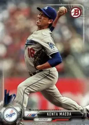 2017 Bowman #2 - Kenta Maeda - Los Angeles Dodgers