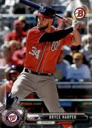 2017 Bowman #3 - Bryce Harper - Washington Nationals