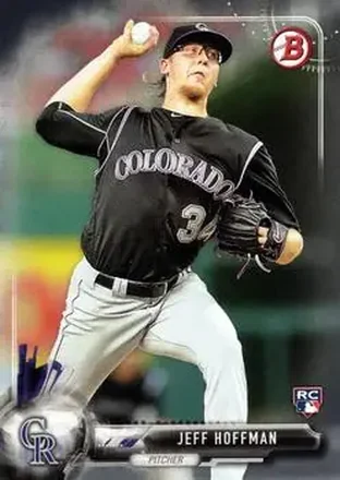 2017 Bowman #4 - Jeff Hoffman - Colorado Rockies