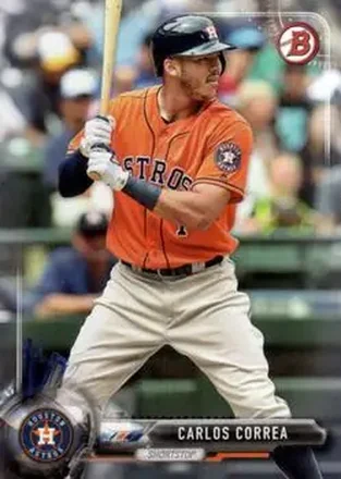 2017 Bowman #9 - Carlos Correa - Houston Astros