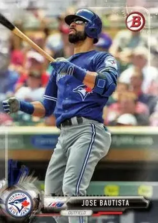 2017 Bowman #10 - Jose Bautista - Toronto Blue Jays