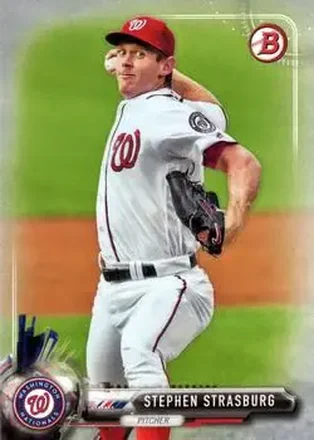 2017 Bowman #14 - Stephen Strasburg - Washington Nationals