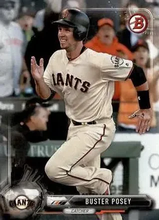 2017 Bowman #15 - Buster Posey - San Francisco Giants