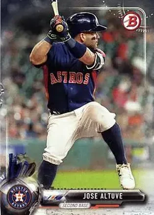 2017 Bowman #19 - Jose Altuve - Houston Astros