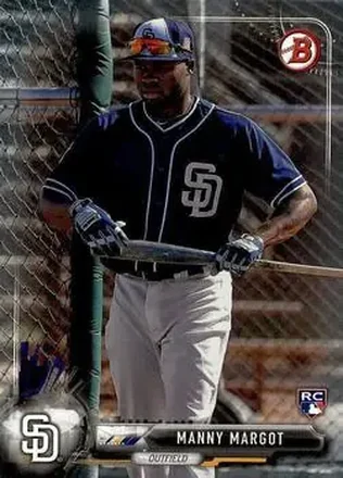 2017 Bowman #20 - Manuel Margot - San Diego Padres