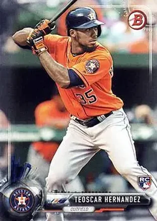 2017 Bowman #26 - Teoscar Hernández - Houston Astros