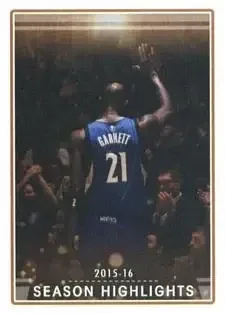 2016-17 Panini NBA Sticker Collection #1 Kevin Garnett