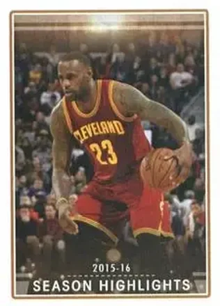 2016-17 Panini NBA Sticker Collection #2 LeBron James