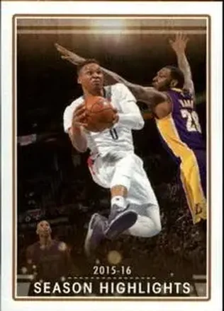 2016-17 Panini NBA Sticker Collection #4 Russell Westbrook