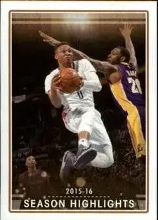 2016-17 Panini NBA Sticker Collection #4 Russell Westbrook