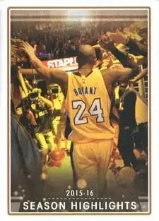 2016-17 Panini NBA Sticker Collection #5 Kobe Bryant