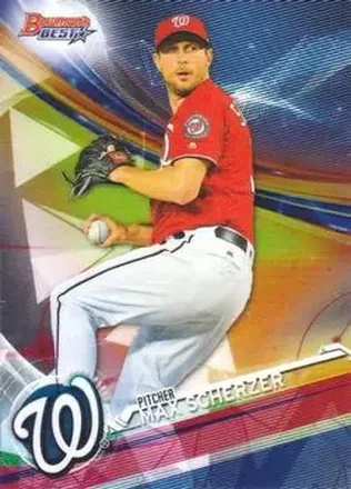 2017 Bowman's Best #2 - Max Scherzer - Washington Nationals