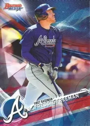 2017 Bowman's Best #5 - Freddie Freeman - Atlanta Braves