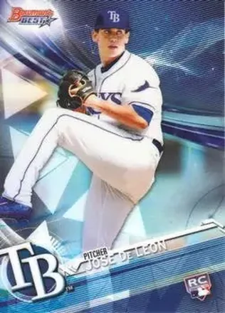 2017 Bowman's Best #12 - Jose De Leon - Tampa Bay Rays