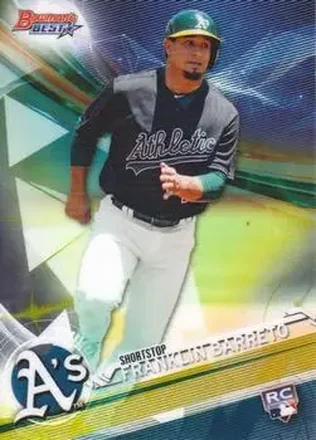 2017 Bowman's Best #13 - Franklin Barreto - Oakland Athletics