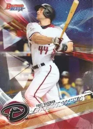 2017 Bowman's Best #15 - Paul Goldschmidt - Arizona Diamondbacks