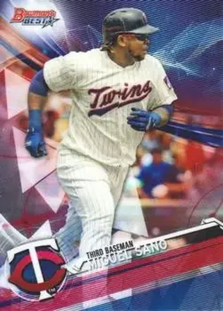 2017 Bowman's Best #18 - Miguel Sano - Minnesota Twins