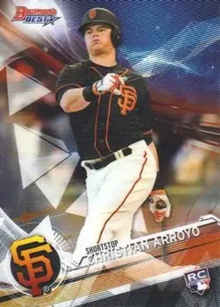 2017 Bowman's Best #34 - Christian Arroyo - San Francisco Giants