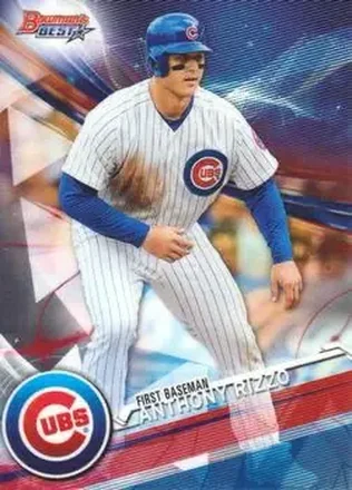 2017 Bowman's Best #35 - Anthony Rizzo - Chicago Cubs