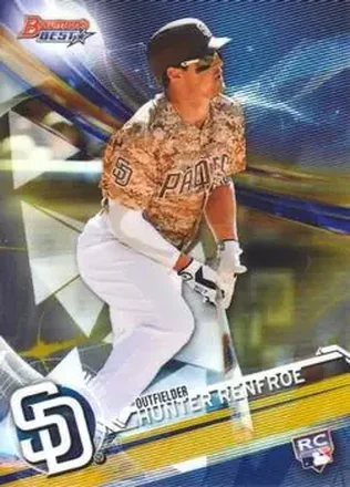 2017 Bowman's Best #37 - Hunter Renfroe - San Diego Padres