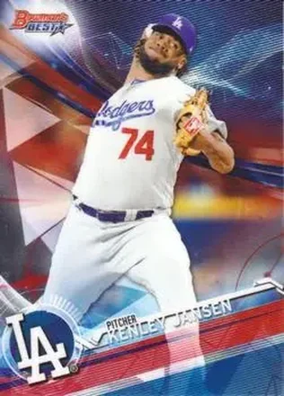 2017 Bowman's Best #40 - Kenley Jansen - Los Angeles Dodgers