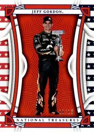 2023 Panini National Treasures - Stars and Stripes #3 - Jeff Gordon - Hendrick Motorsports