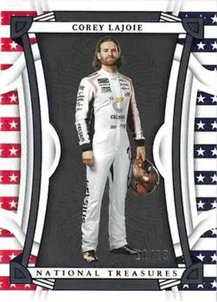 2023 Panini National Treasures - Stars and Stripes #28 - Corey LaJoie - Spire Motorsports