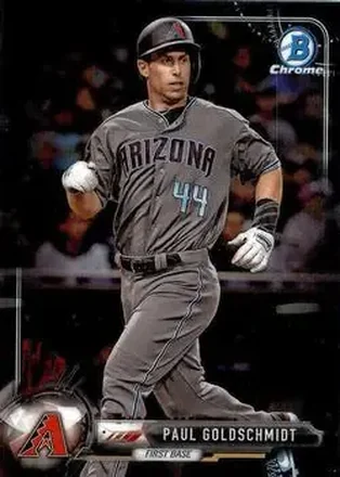 2017 Bowman Chrome #3 - Paul Goldschmidt - Arizona Diamondbacks