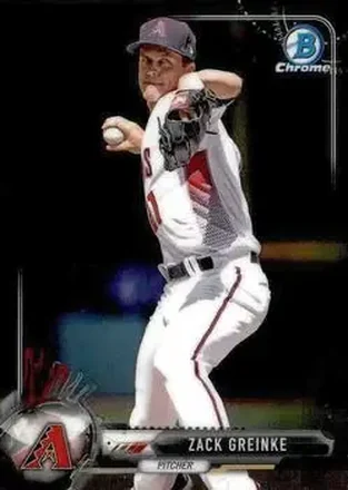 2017 Bowman Chrome #4 - Zack Greinke - Arizona Diamondbacks
