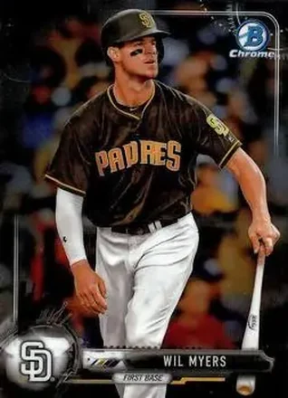 2017 Bowman Chrome #11 - Wil Myers - San Diego Padres