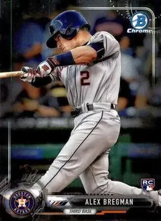 2017 Bowman Chrome #12 - Alex Bregman - Houston Astros