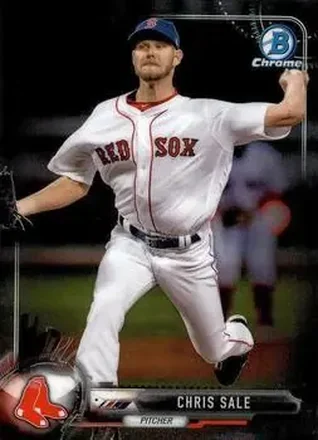 2017 Bowman Chrome #15 - Chris Sale - Boston Red Sox