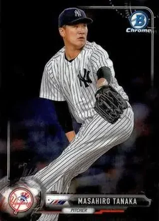 2017 Bowman Chrome #17 - Masahiro Tanaka - New York Yankees