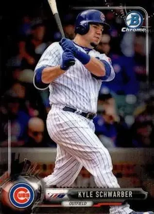 2017 Bowman Chrome #21 - Kyle Schwarber - Chicago Cubs