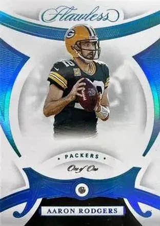 2020 Panini Flawless - Platinum #21 - Aaron Rodgers - Green Bay Packers