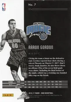 Back of Aaron Gordon
