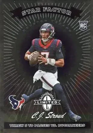 2023 Panini Limited - 1997 Limited Exposure #24 - CJ Stroud - Houston Texans