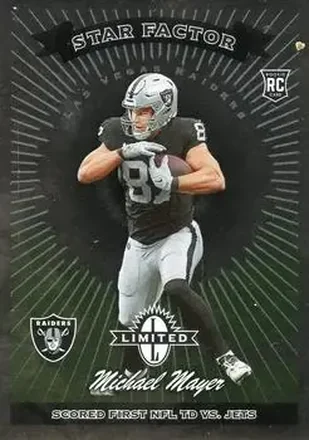 2023 Panini Limited - 1997 Limited Exposure #41 - Michael Mayer - Las Vegas Raiders
