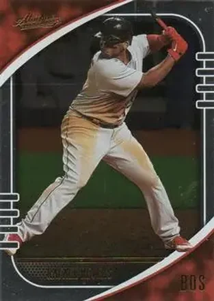 2021 Panini Absolute #13 - Rafael Devers - Boston Red Sox