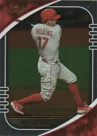 2021 Panini Absolute #14 - Rhys Hoskins - Philadelphia Phillies