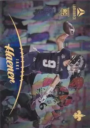 2023 Panini Luminance - Blue #195 - Jake Haener - New Orleans Saints