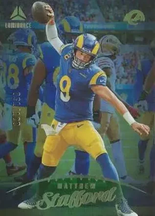 2023 Panini Luminance - Green #32 - Matthew Stafford - Los Angeles Rams