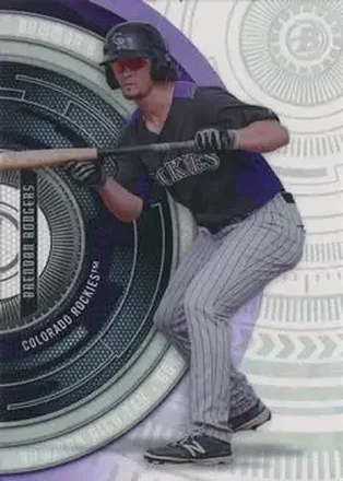 2017 Bowman High Tek #BHT-BR - Brendan Rodgers - Colorado Rockies