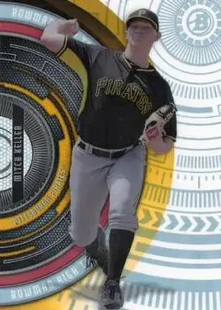 2017 Bowman High Tek #BHT-MK - Mitch Keller - Pittsburgh Pirates